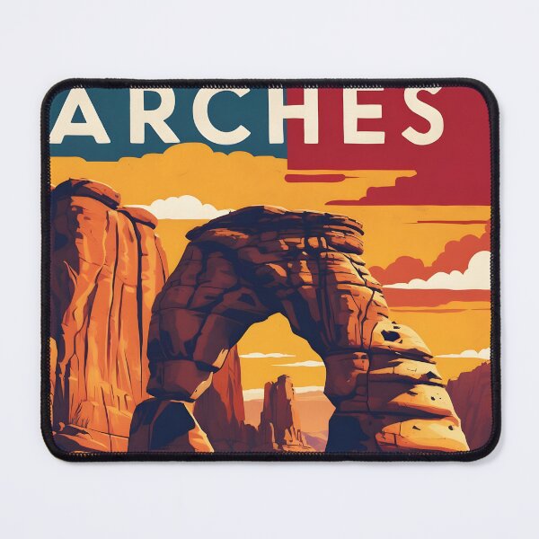 Item preview, Arches National Park Autumn USA Vintage Travel Tourism designed and sold by TravelersGems.