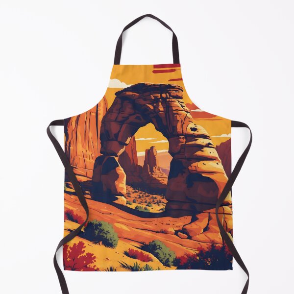 Item preview, Arches National Park Autumn USA Vintage Travel Tourism designed and sold by TravelersGems.