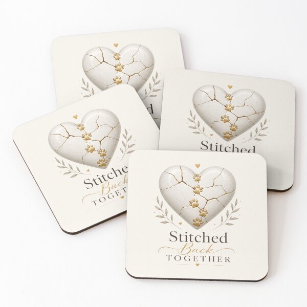 Item preview, Stitched Back Together Pet Healing Heart designed and sold by Safe Haven Pets.