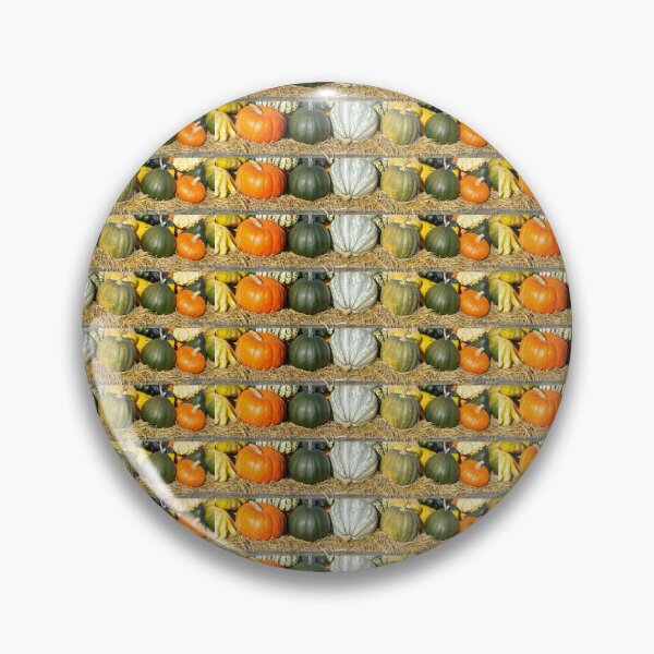 Item preview, Autumn Pumpkin Variety: Traditional Harvest Seamless Pattern designed and sold by MarionsArt.