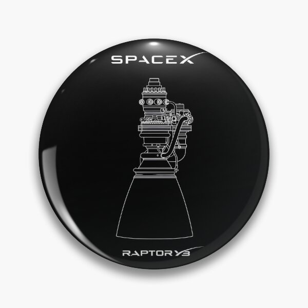 Item preview, Raptor V3 Rocket Engine Blueprint | Advanced Methane Space Engine Technical Drawing T-Shirt designed and sold by Dyan4.