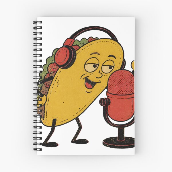 Item preview, Podcast Taco – Microphone Host designed and sold by Spenceless Designz.