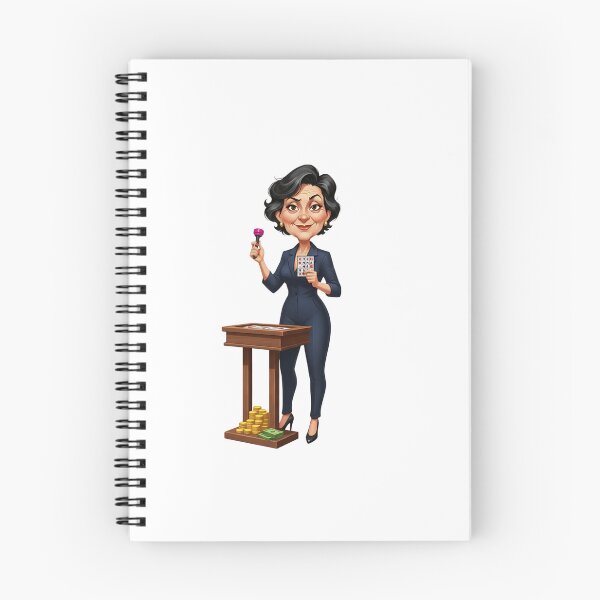 Item preview, Bingo Baddie Gangster Grandma Podium Illustration   designed and sold by vk09.