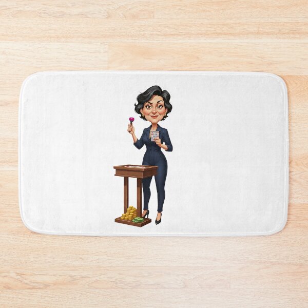 Item preview, Bingo Baddie Gangster Grandma Podium Illustration   designed and sold by vk09.