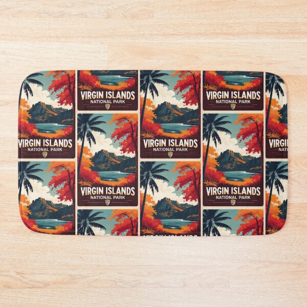 Item preview, Virgin Islands National Park Autumn USA Vintage Travel Tourism designed and sold by TravelersGems.