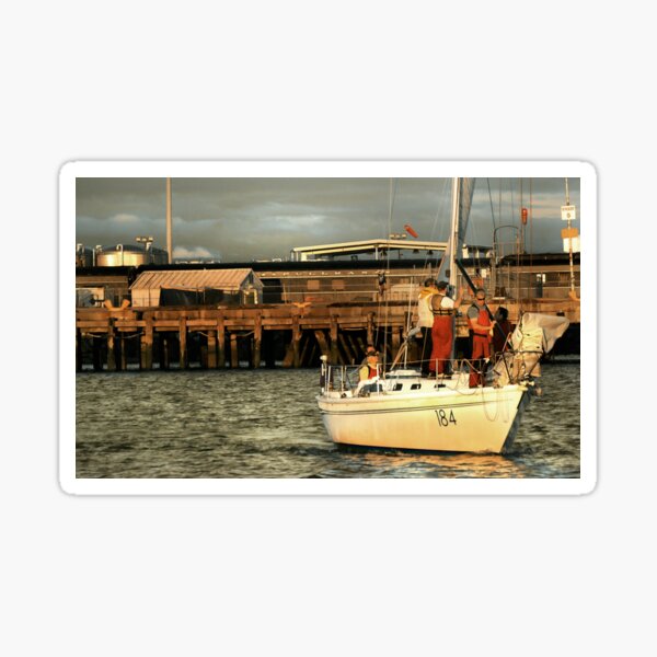 SAIL LA VIE INDUSTRIAL CREW Sticker