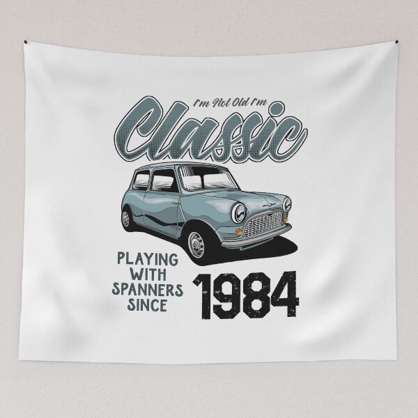Item preview, I'm Not Old I'm Classic Car Vintage Born In 1984 designed and sold by JRRTs.