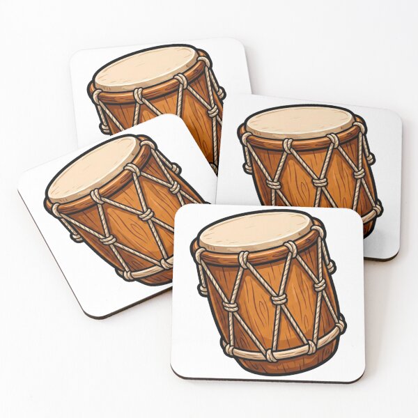 Item preview, Dominican Tambora | Dominican Tambora Drum | Merengue Instrument Sticker designed and sold by StudioBase.
