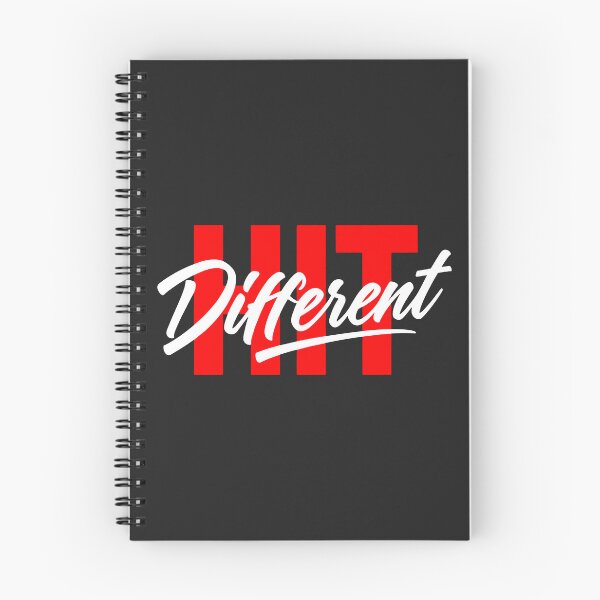 Item preview, Hit Different Bold Typography Graphic designed and sold by Moanx Store.