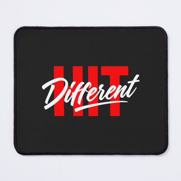 Item preview, Hit Different Bold Typography Graphic designed and sold by Moanx Store.