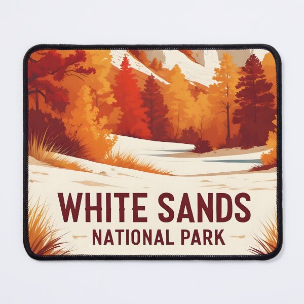 Item preview, White Sands National Park Autumn USA Vintage Travel Tourism designed and sold by TravelersGems.