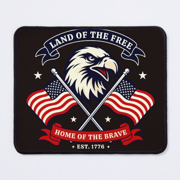Item preview, land of the free designed and sold by kalbostyle.