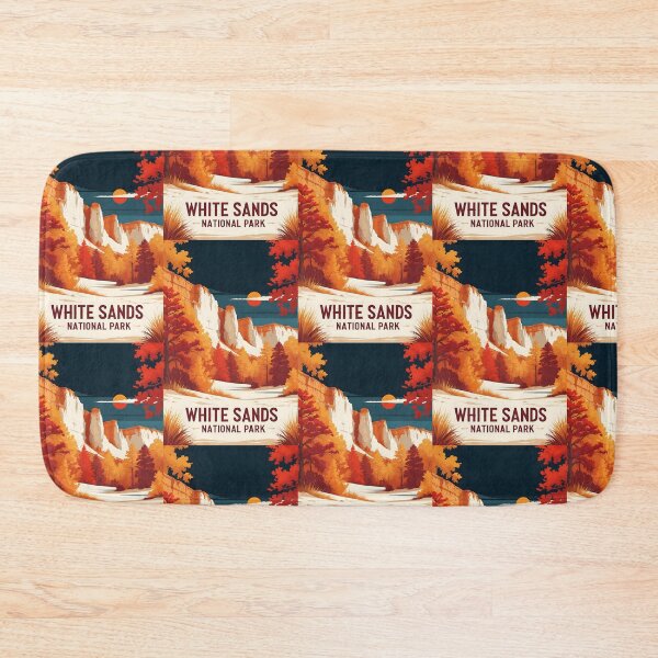 Item preview, White Sands National Park Autumn USA Vintage Travel Tourism designed and sold by TravelersGems.