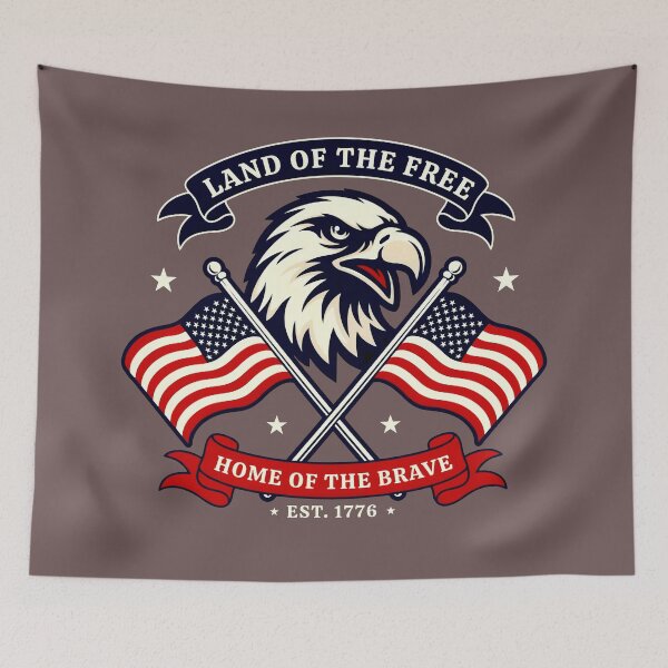 Item preview, land of the free designed and sold by kalbostyle.