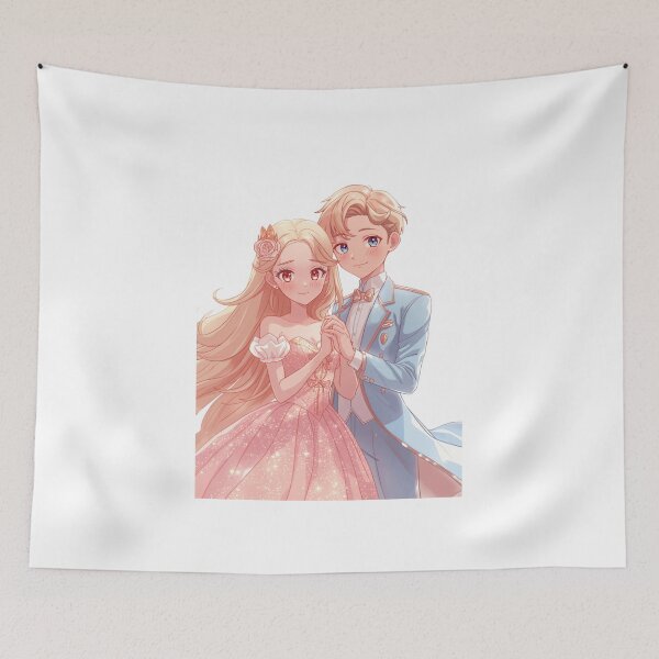 Item preview, ArtCuteAnimeBarbieCouple designed and sold by Artrendzs.