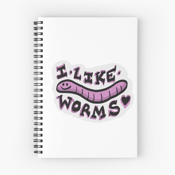 Item preview, I like worms designed and sold by SombreroDoodles.