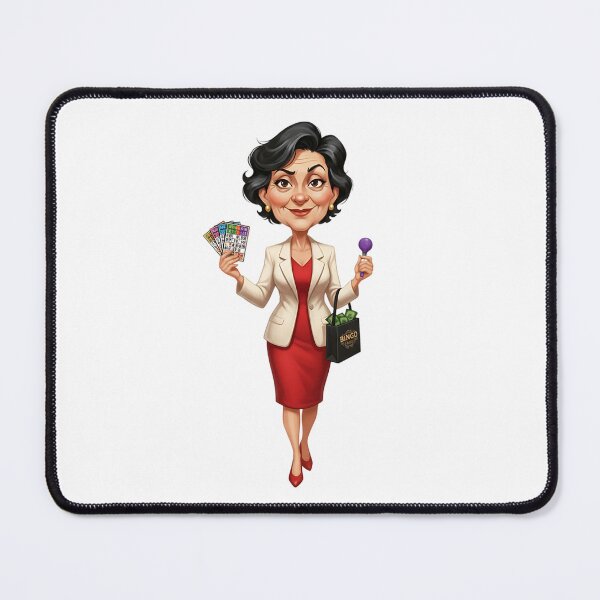 Item preview, Bingo Baddie Gangster Grandma Money Bag Illustration designed and sold by vk09.