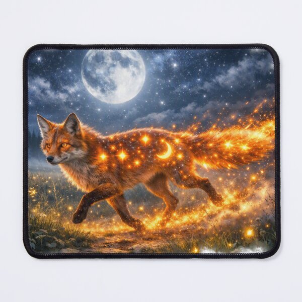 Item preview, Starfire Fox - Spirit of the Night Field designed and sold by ANNART1602.