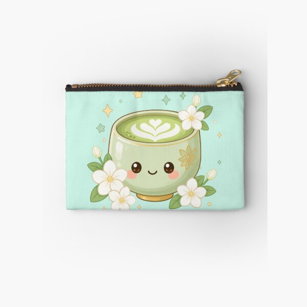 Item preview, Cute Matcha Tea Cup – Peaceful Kawaii Delight minimalist design designed and sold by CosmicQuietStudio.