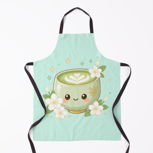 Item preview, Cute Matcha Tea Cup – Peaceful Kawaii Delight minimalist design designed and sold by CosmicQuietStudio.