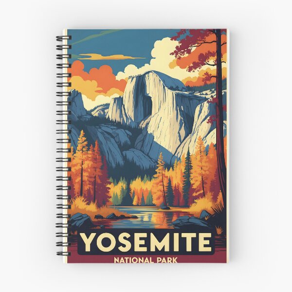 Item preview, Yosemite National Park Autumn USA Vintage Travel Tourism designed and sold by TravelersGems.