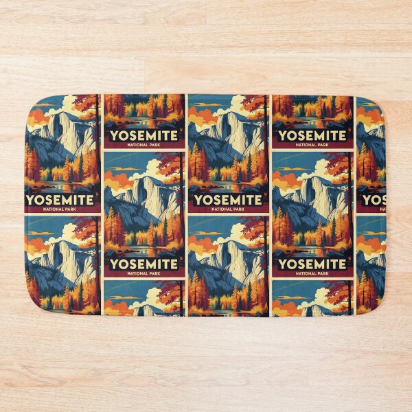 Item preview, Yosemite National Park Autumn USA Vintage Travel Tourism designed and sold by TravelersGems.
