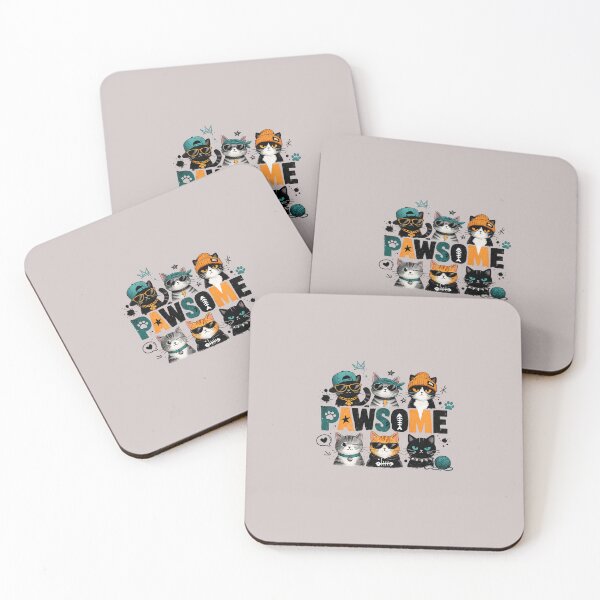 Item preview, PAWSOME Street Cats Graphic designed and sold by aminomen.