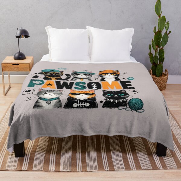 Item preview, PAWSOME Street Cats Graphic designed and sold by aminomen.