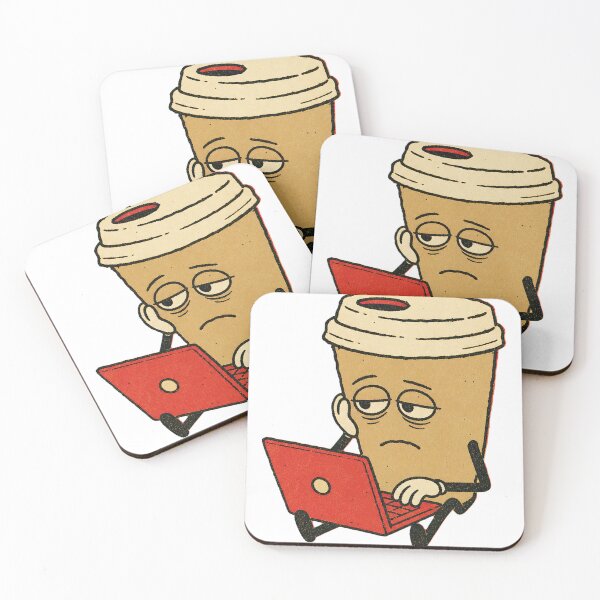 Item preview, Remote Work Coffee – Laptop Mood designed and sold by Spenceless Designz.