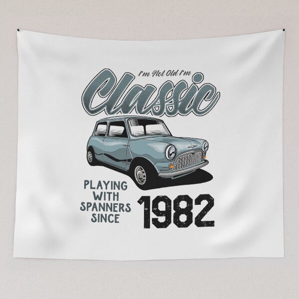 Item preview, I'm Not Old I'm Classic Car Vintage Born In 1982 designed and sold by JRRTs.