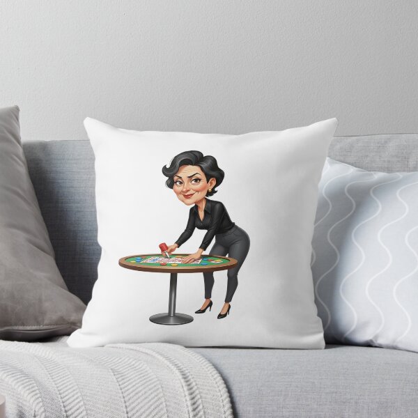 Item preview, Bingo Baddie Gangster Grandma Casino Table Illustration   designed and sold by vk09.