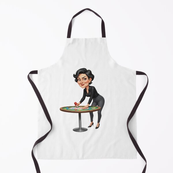 Item preview, Bingo Baddie Gangster Grandma Casino Table Illustration designed and sold by vk09.