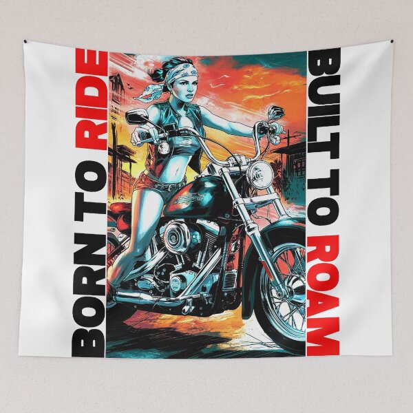 Item preview, Born to Ride - Built to Roam designed and sold by Concept-Hub.