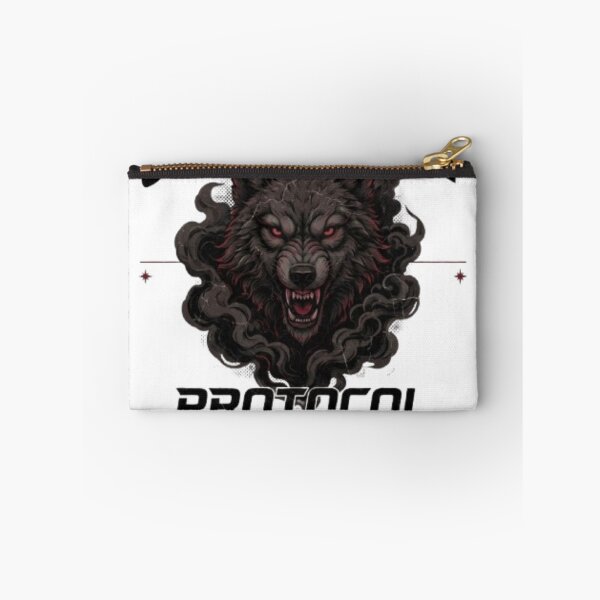 Item preview, Shadow Wolf Protocol | Dark Gothic Wolf Streetwear T-Shirt Design designed and sold by Fit On.