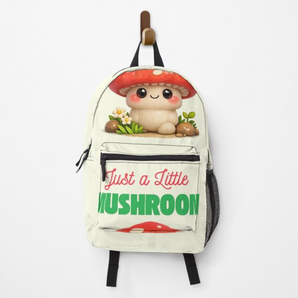 Item preview, Just a Little Mushroom | Cute Kawaii 3D Mushroom Illustration designed and sold by TeeTantra.