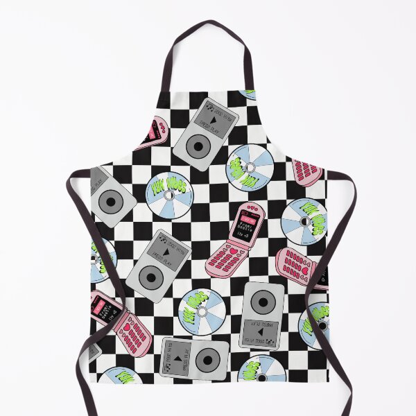 Item preview, Y2K Vibes - Checkered Background designed and sold by RebelCatStudios(RCS).