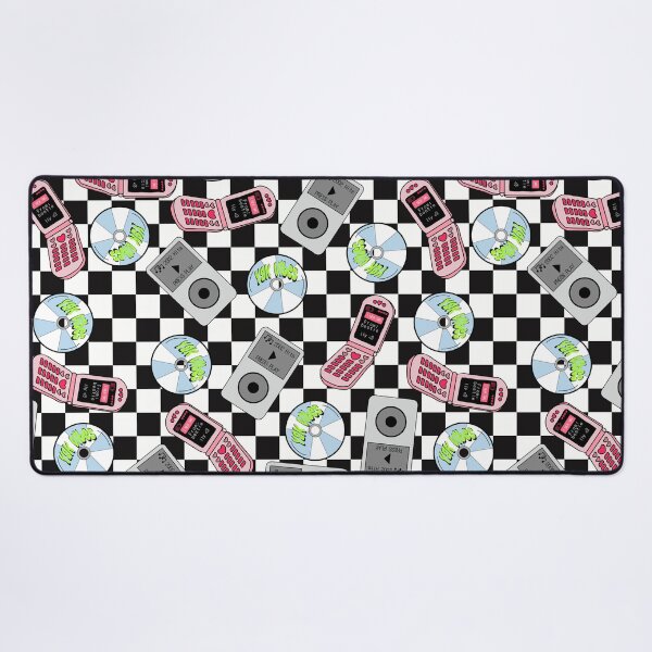 Item preview, Y2K Vibes - Checkered Background  designed and sold by RebelCatStudios(RCS).