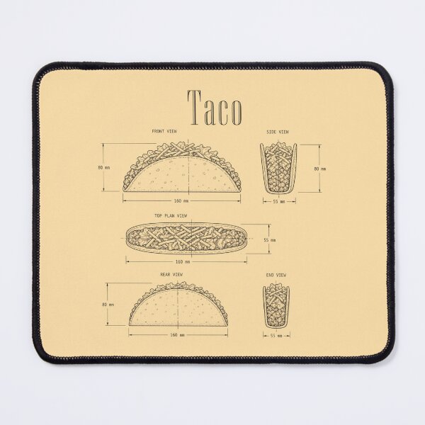Item preview, Taco designed and sold by ShindigiddyDog.