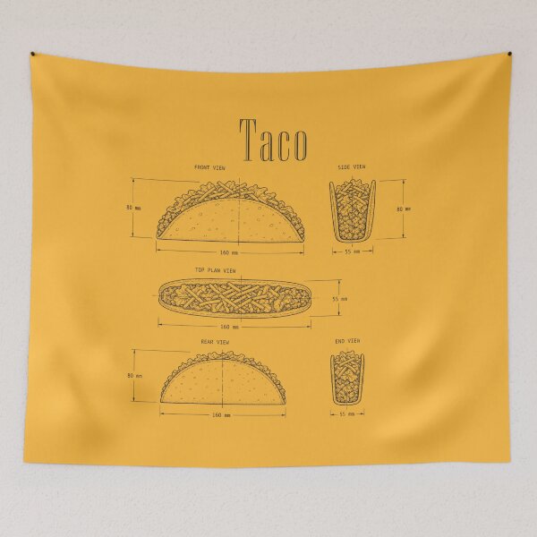 Item preview, Taco designed and sold by ShindigiddyDog.