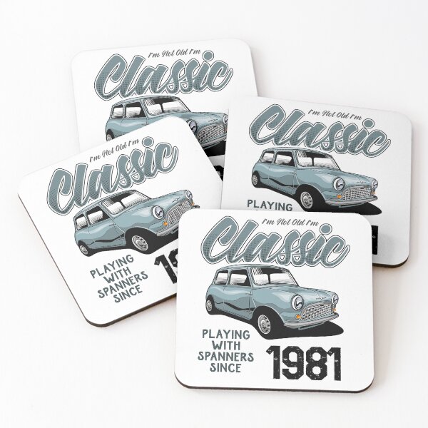 Item preview, I'm Not Old I'm Classic Car Vintage Born In 1981 designed and sold by JRRTs.