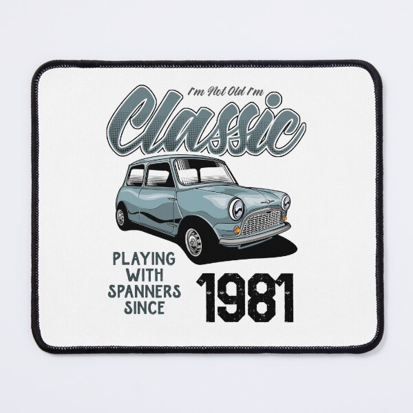 Item preview, I'm Not Old I'm Classic Car Vintage Born In 1981 designed and sold by JRRTs.