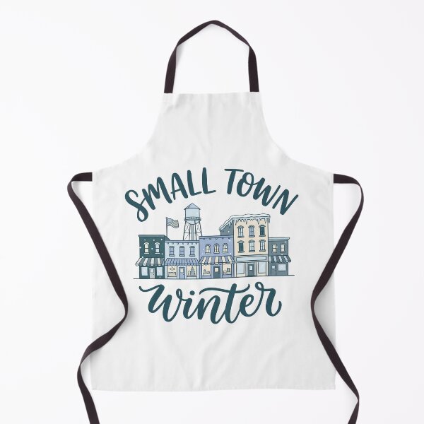 Item preview, Small Town Winter Cozy Christmas Main Street Vintage Holiday T-Shirt designed and sold by StickerNestYou.