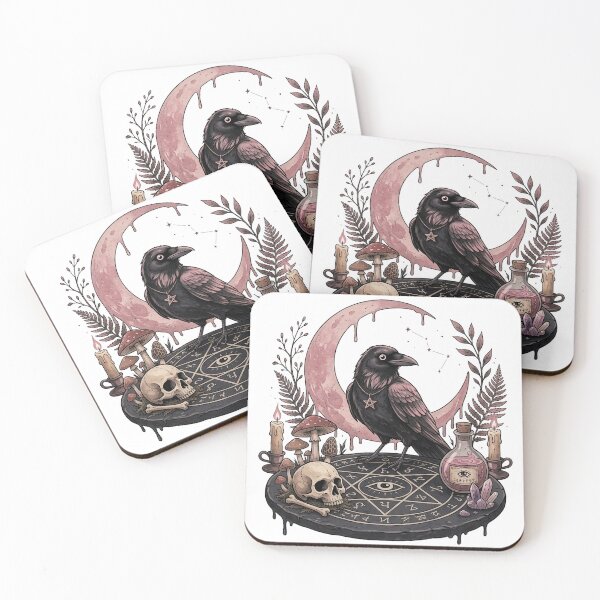 Item preview, Witchcraft Raven Design designed and sold by Moonspell Market.
