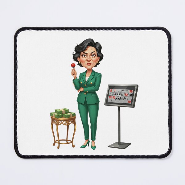Item preview, Bingo Baddie Gangster Grandma Green Suit Illustration designed and sold by vk09.