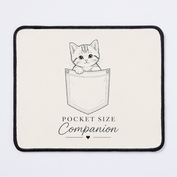 Item preview, Pocket Size Companion Cute Kitten Design designed and sold by Safe Haven Pets.