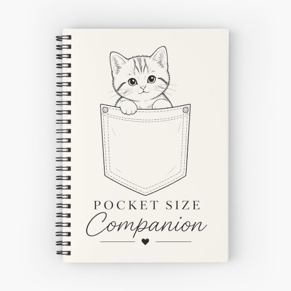 Item preview, Pocket Size Companion Cute Kitten Design designed and sold by Safe Haven Pets.