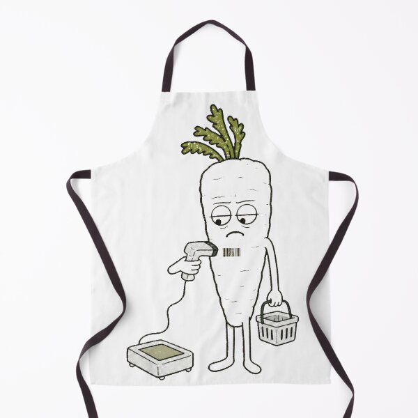 Item preview, Self-Checkout Carrot – Grocery Humor designed and sold by Spenceless Designz.