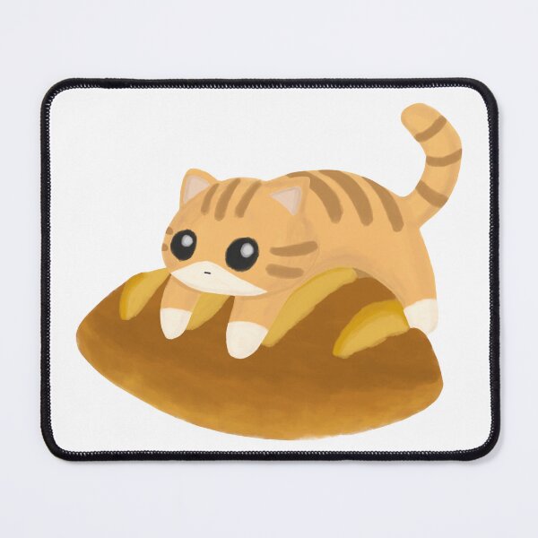Item preview, Bread Cat Relaxing (Version 1) designed and sold by Roo Nelo Art.