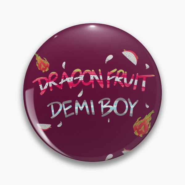 Item preview, dragonfruit demiboy - PRIDE collection designed and sold by ohshoot.
