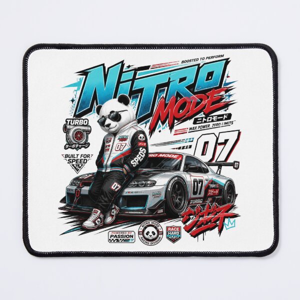 Item preview, Nitro Mode JDM Racing Graphic | Retro Drift Car PNG | Street Racing Sticker | Turbo Car Enthusiast Shirt Design designed and sold by Stylestickers55.